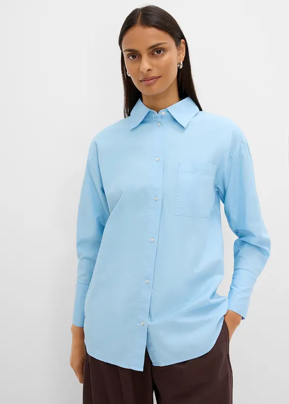 Oxfordblus av ekologisk bomull, bonprix