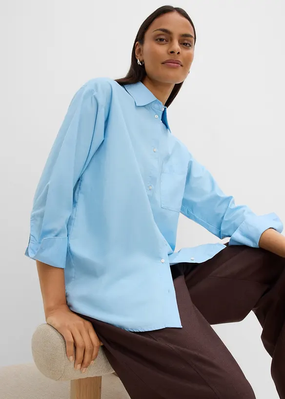 Oxfordblus av ekologisk bomull, bonprix