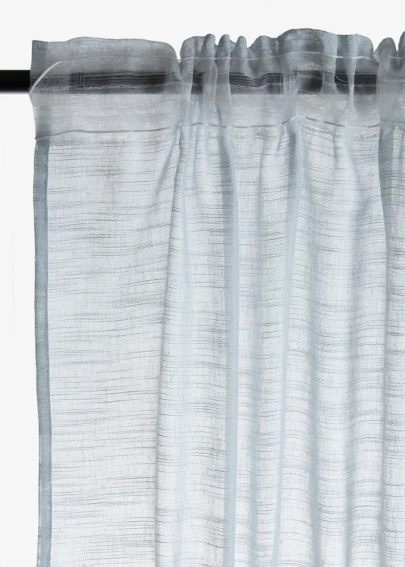 Gardinl&auml;ngd med struktur, &auml;ven som extral&aring;ng (1-pack), bonprix