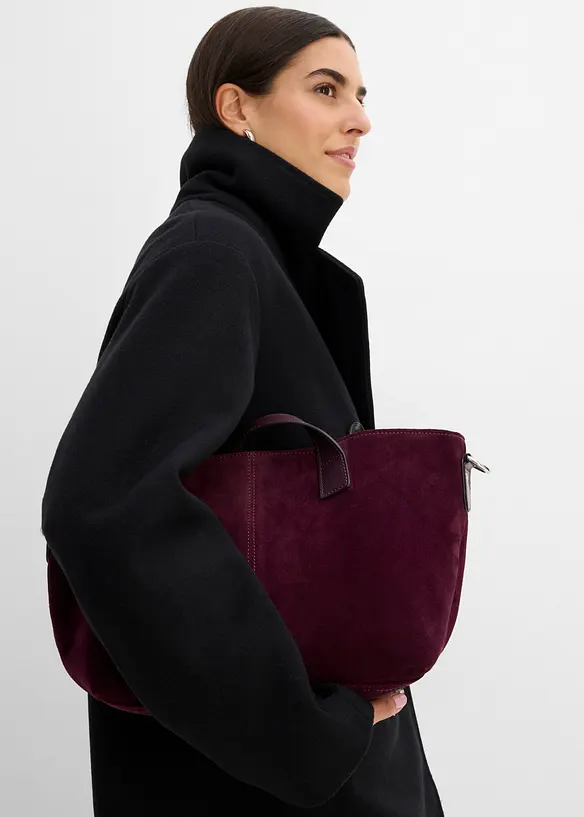 Oversizekappa med yllelook, bonprix