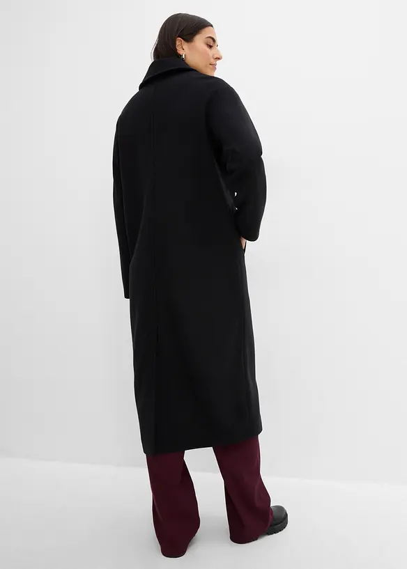 Oversizekappa med yllelook, bonprix