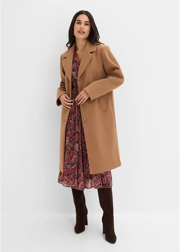 Kappa med yllelook, bonprix