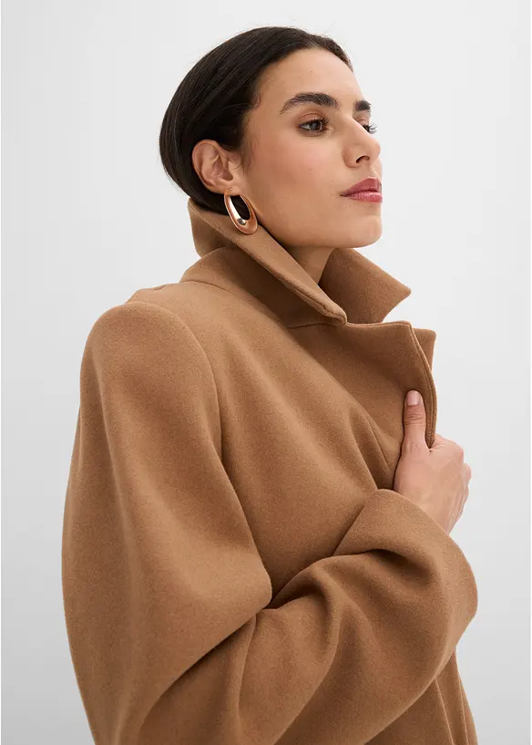 Kappa med yllelook, bonprix