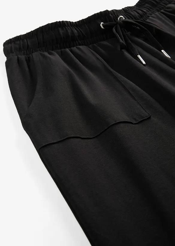 Jerseybyxa av elastisk bomullsmix, bonprix