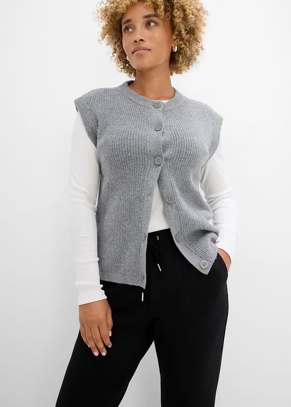 Jerseybyxa av elastisk bomullsmix, bonprix