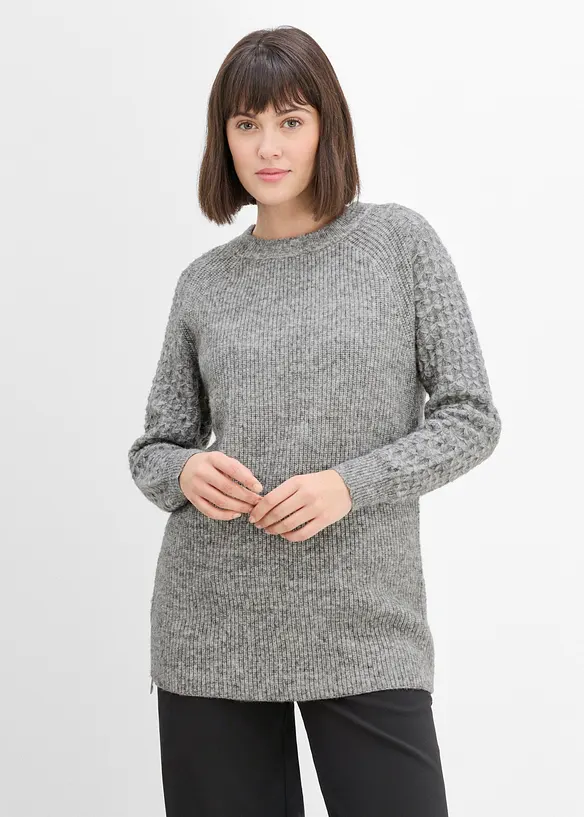 Stickad mamma-/amningstr&ouml;ja, bonprix
