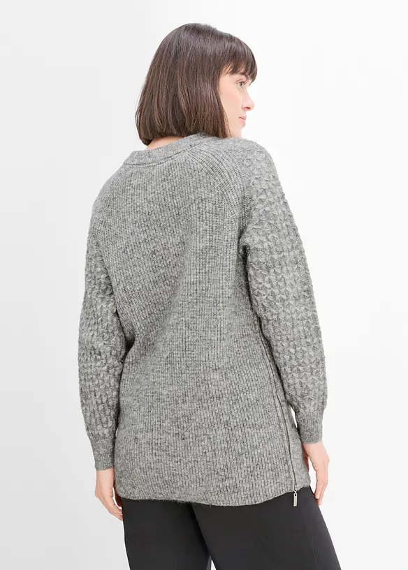 Stickad mamma-/amningstr&ouml;ja, bonprix