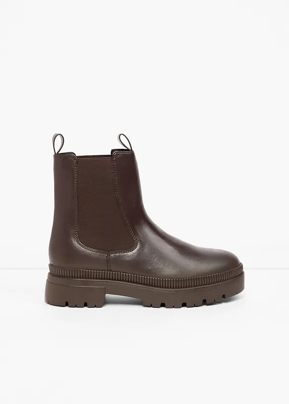 Chelseaboots med profilsula, bonprix