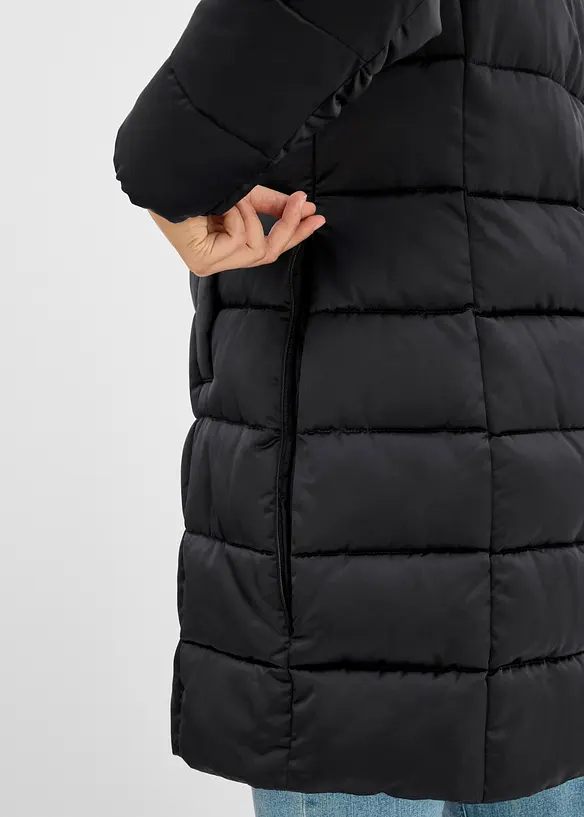 Mammat&auml;ckjacka med babyficka och avtagbar fuskp&auml;lsbes&auml;ttning, bonprix