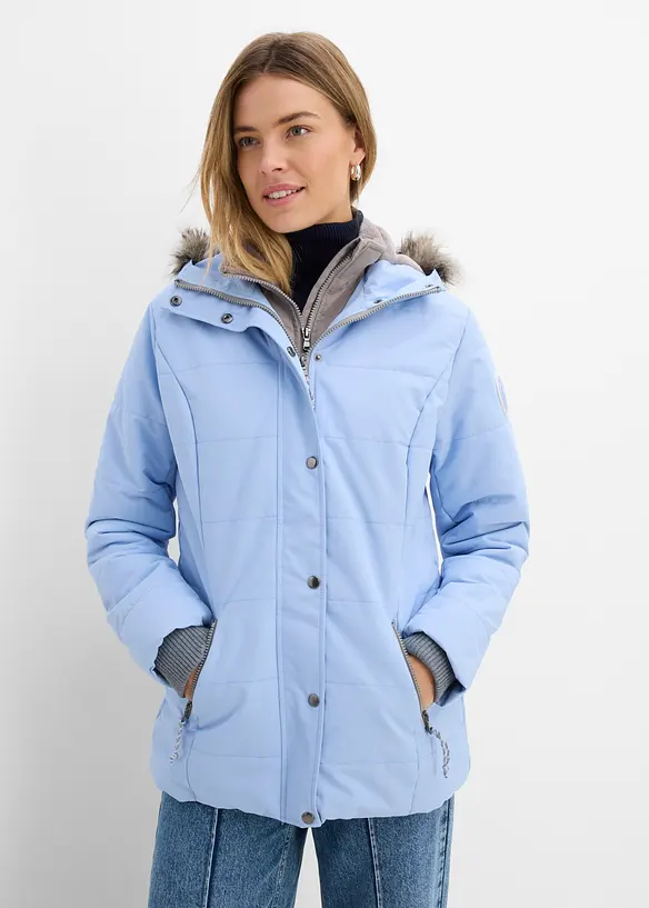 Vinterjacka med 2-i-1-look, bonprix
