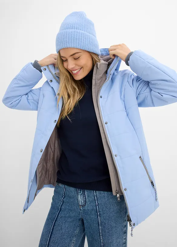 Vinterjacka med 2-i-1-look, bonprix