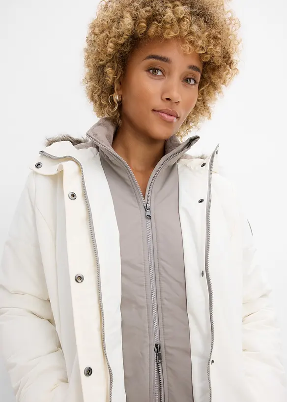 Vinterjacka med 2-i-1-look, bonprix