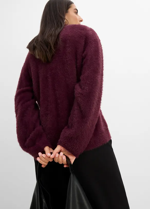 Oversize-tr&ouml;ja med sjal, bonprix