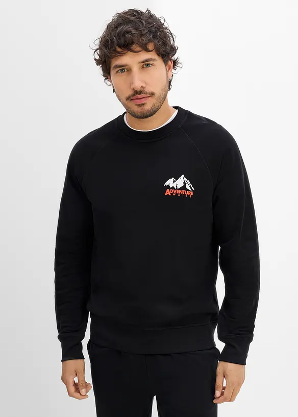 Sweatshirt med ekologisk bomull, bonprix