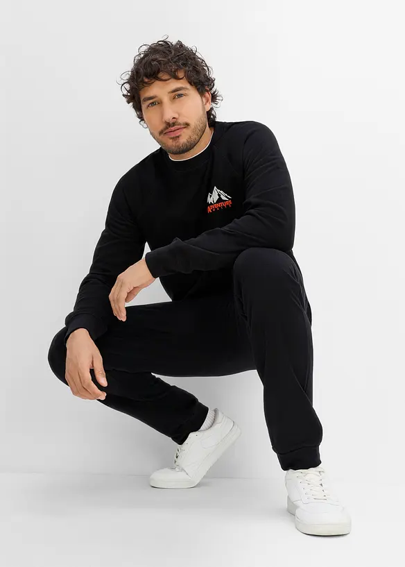 Sweatshirt med ekologisk bomull, bonprix