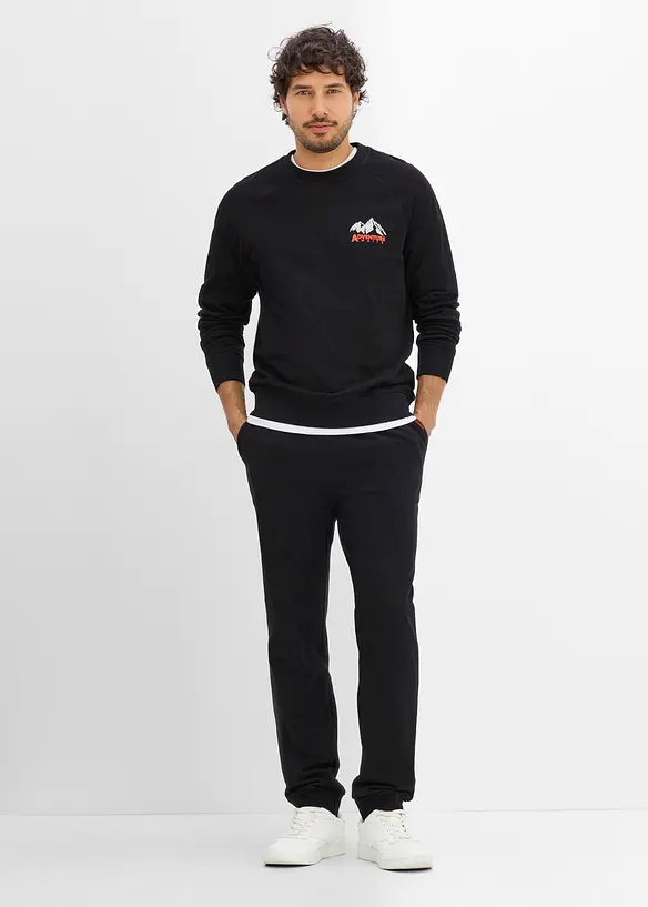 Joggingbyxa av ekologisk bomull, bonprix