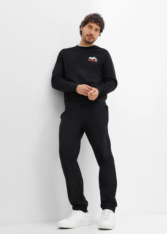 Joggingbyxa av ekologisk bomull, bonprix