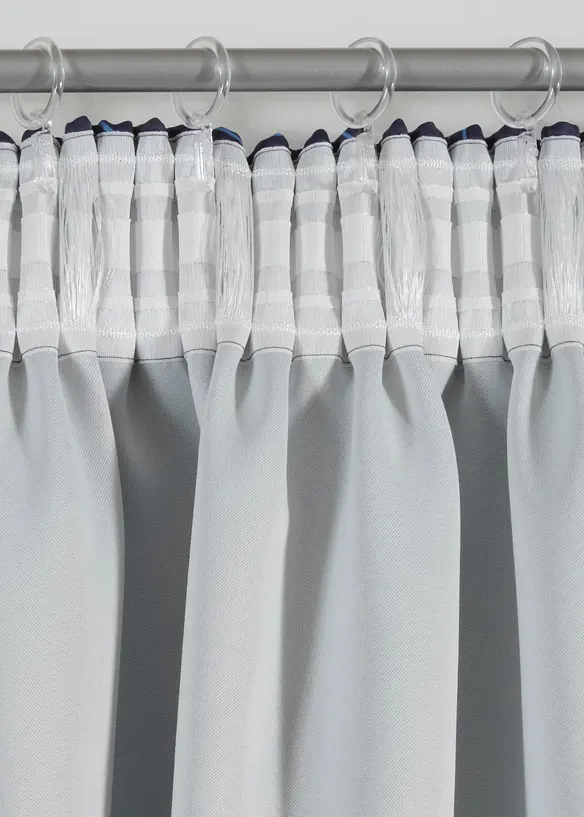 M&ouml;rkl&auml;ggande gardinl&auml;ngd med &aring;tervunnen polyester (1-pack), bonprix