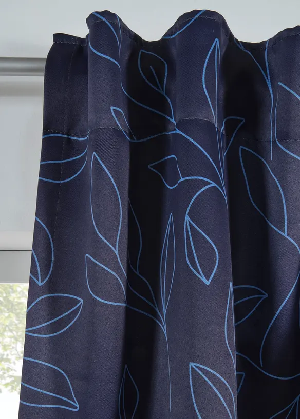 M&ouml;rkl&auml;ggande gardinl&auml;ngd med &aring;tervunnen polyester (1-pack), bonprix