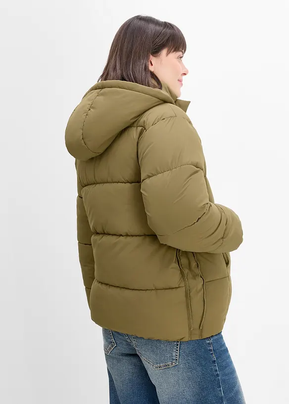 Vattenavvisande mammat&auml;ckjacka med babyficka, bonprix