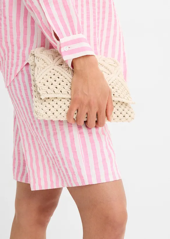 Shorts i bomullsmuslin, bonprix