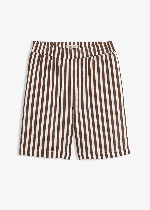 Shorts i bomullsmuslin, bonprix