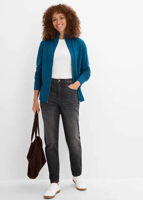 Cardigan i ekologisk bomull, bonprix