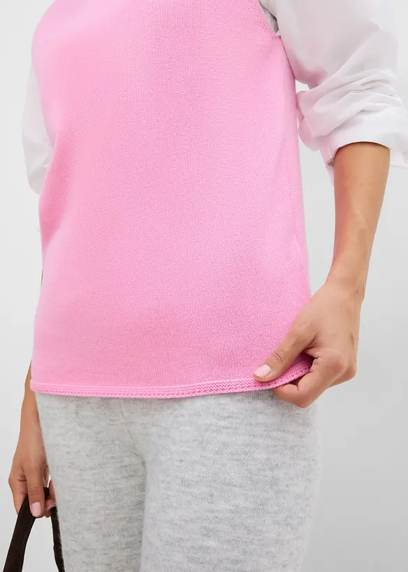 Slipover i bomull, bonprix