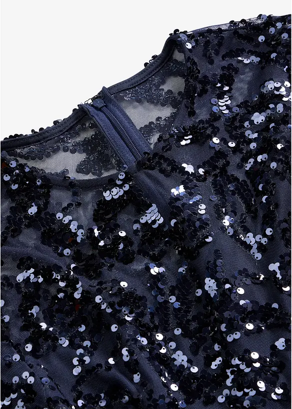 Jumpsuit med paljettbroderi, bonprix