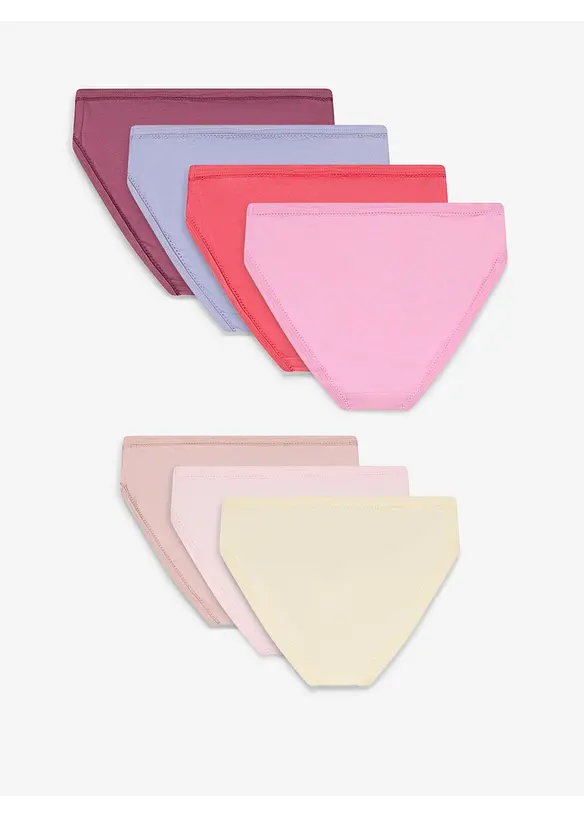 Trosa med ekologisk bomull (7-pack), bonprix