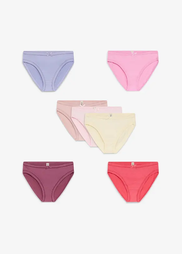 Trosa med ekologisk bomull (7-pack), bonprix