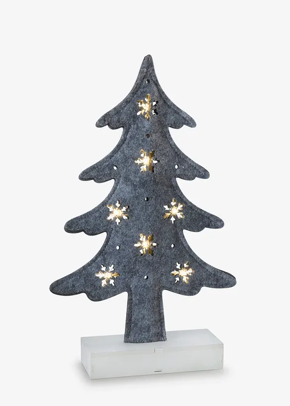Prydnadsgran med LED-belysning, bonprix