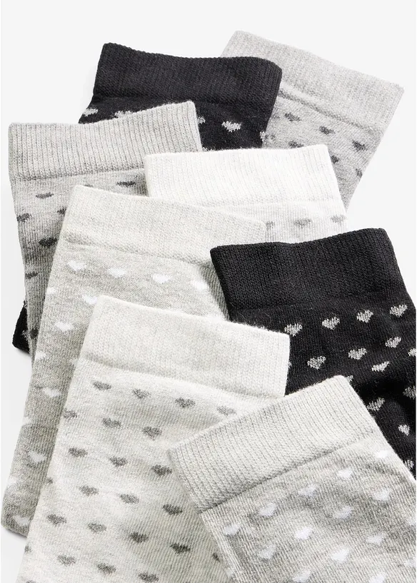 Strumpor med ekologisk bomull (8-pack), bonprix