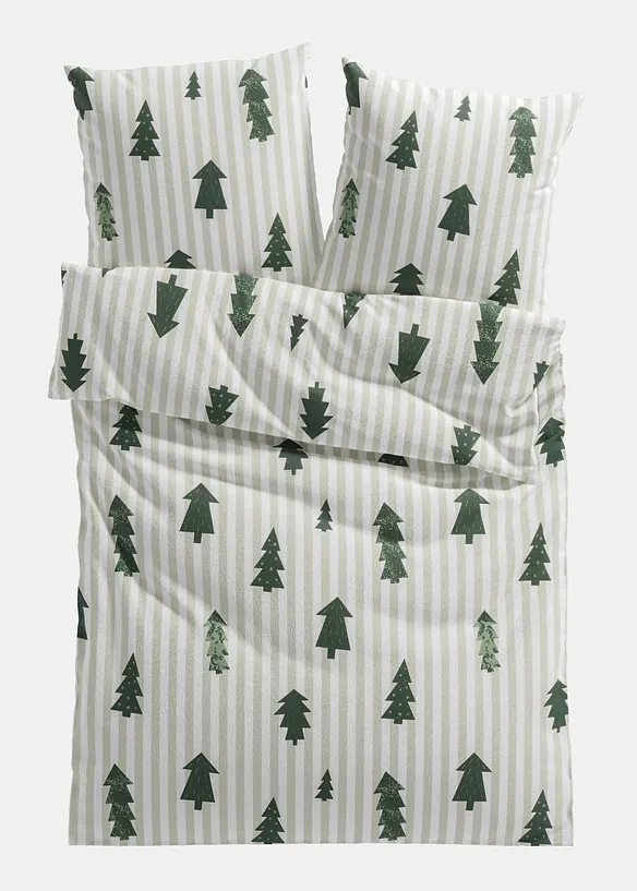P&aring;slakanset i flanell, bonprix