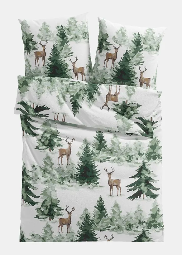 P&aring;slakanset i flanell, bonprix
