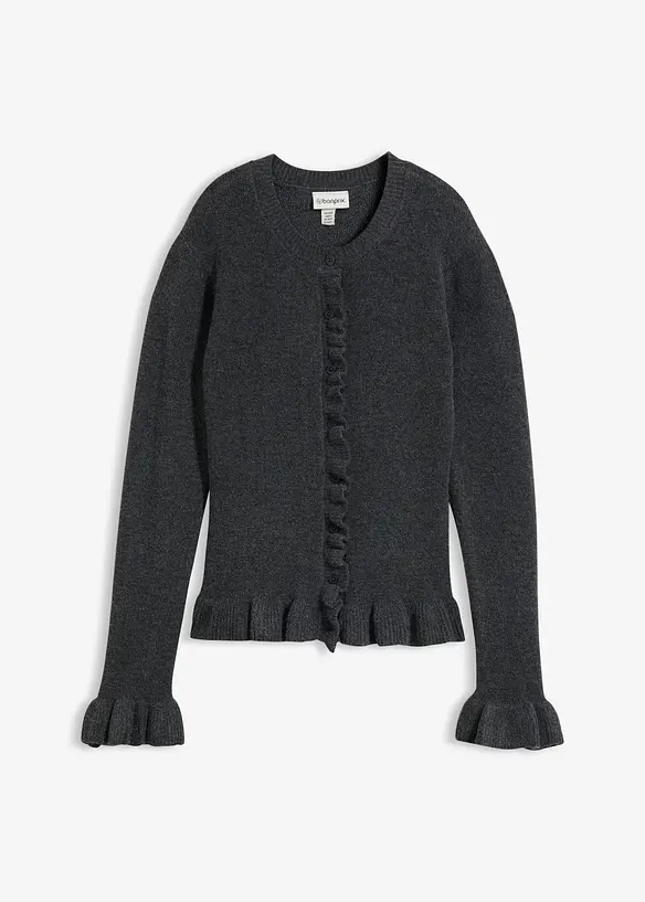 H&aring;lm&ouml;nstrad cardigan, bonprix