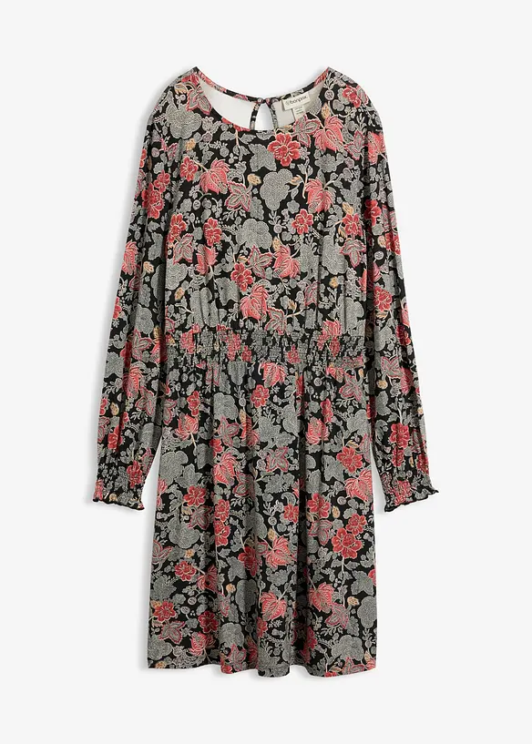 Jerseykl&auml;nning av mjuk viskos, bonprix