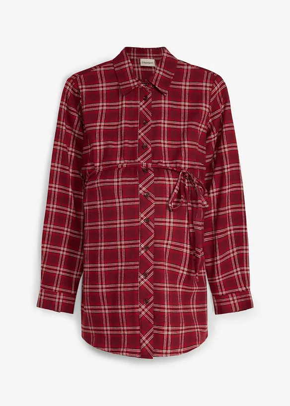 Mammablus av mjuk bomullsflanell, bonprix