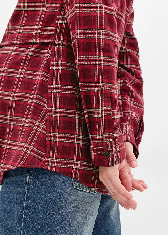 Mammablus av mjuk bomullsflanell, bonprix