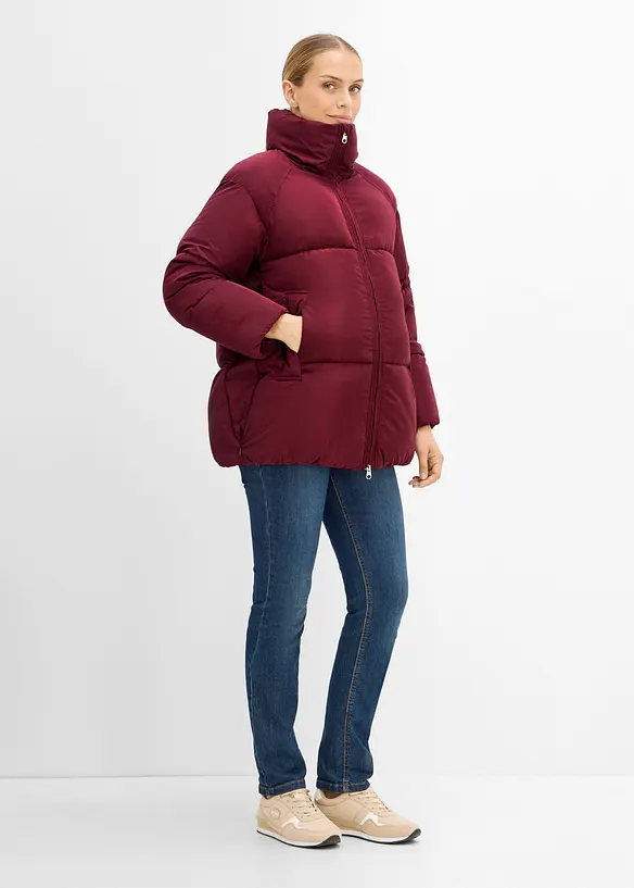 Mammajacka i oversizemodell med bebisficka och vaddering, bonprix