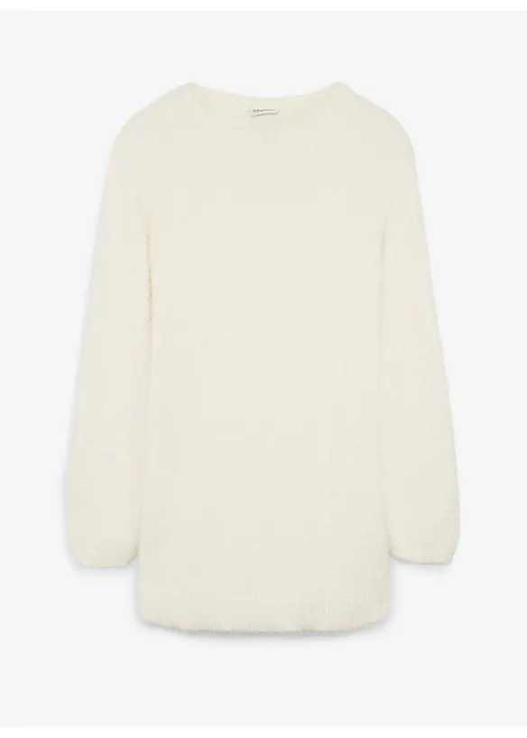 Mamma-/amningstr&ouml;ja med plyschlook, bonprix