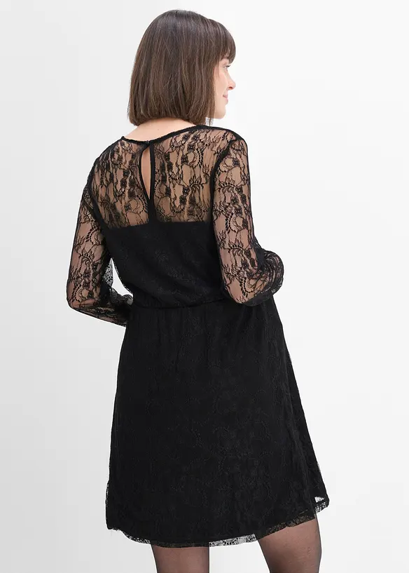 Festlig mammakl&auml;nning i jersey och spets, bonprix