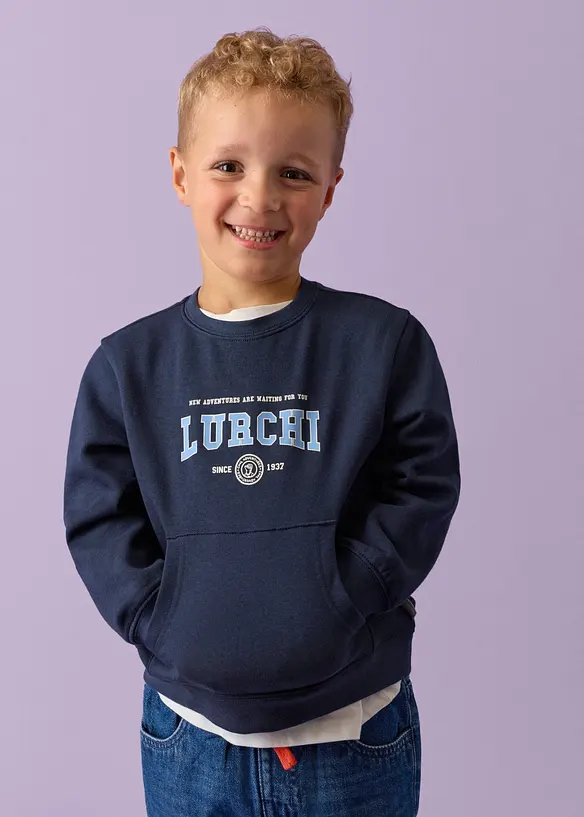 Sweatshirt i ekologisk bomull fr&aring;n Lurchi, Lurchi