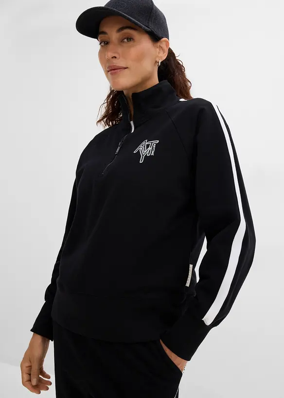Sweatshirt i bomullsmix, bonprix