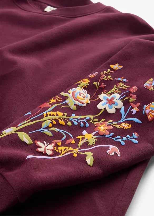 Sweatshirtkl&auml;nning i bomullsmix, bonprix