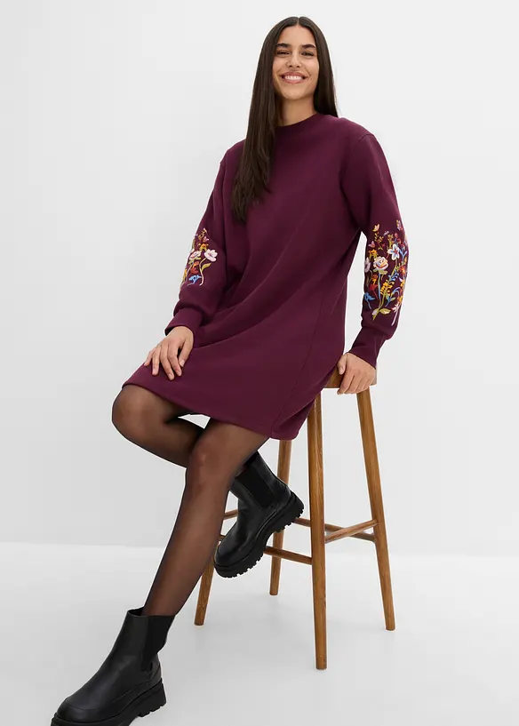 Sweatshirtkl&auml;nning i bomullsmix, bonprix