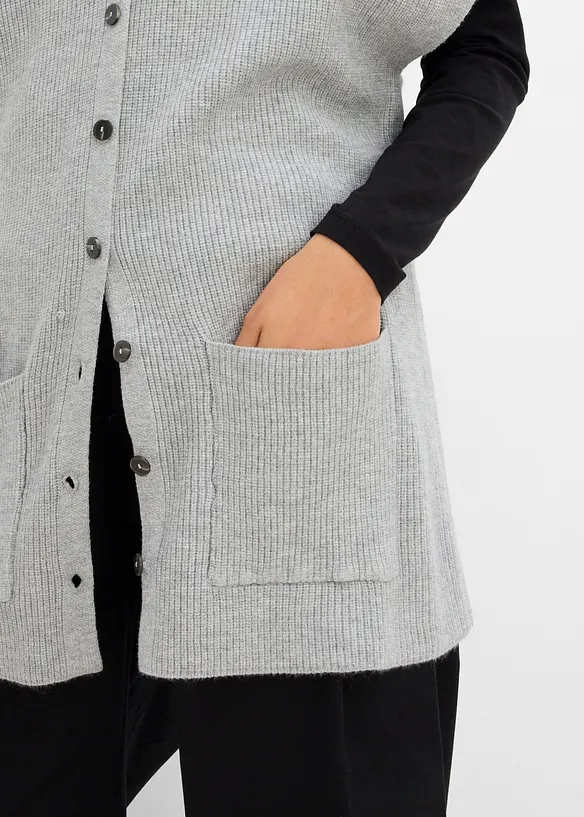 Cardigan i viskosmix, bonprix