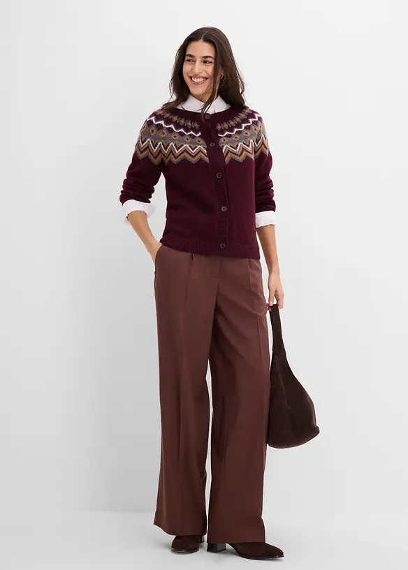 Lusem&ouml;nstrad cardigan, bonprix