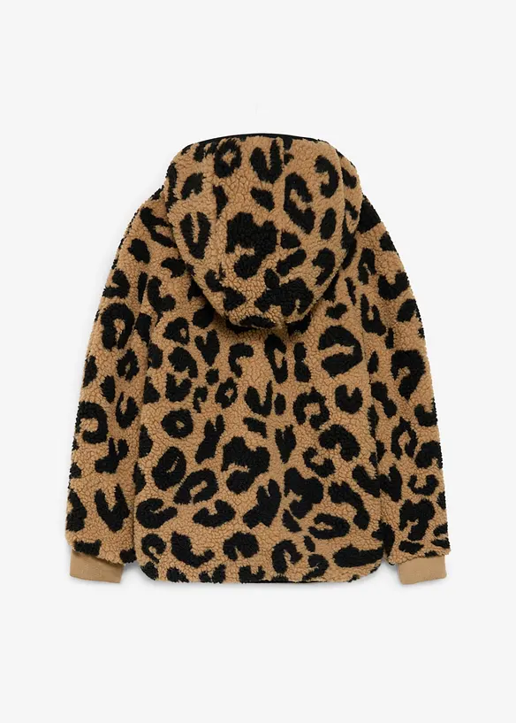 V&auml;ndbar jacka med mjuk teddyfleece, bonprix