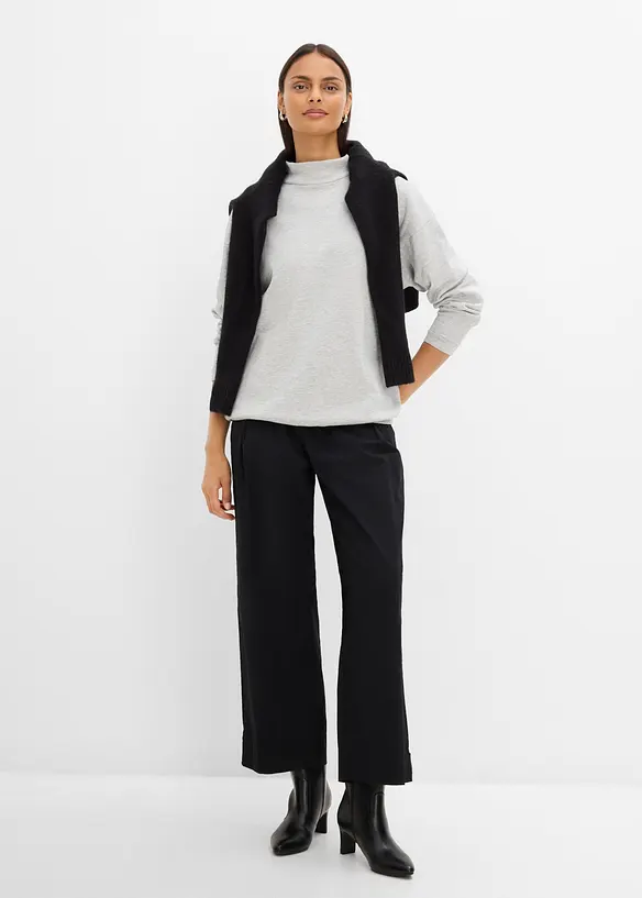 Sweatshirt med ekologisk bomull, bonprix